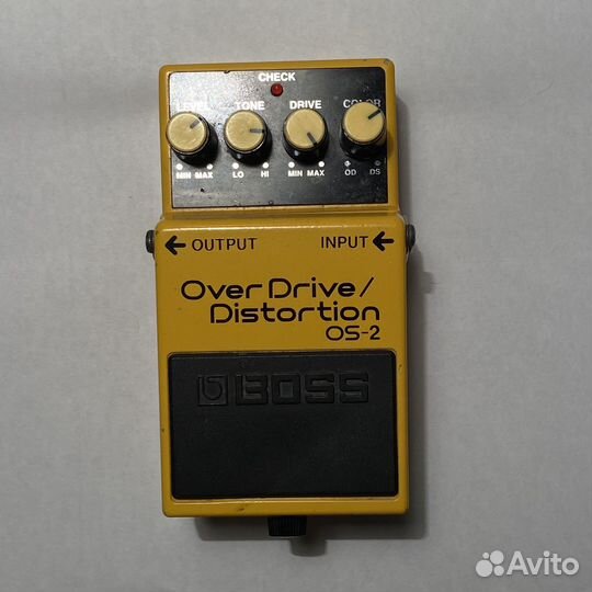 Гитарная педаль Boss OS-2 (овердрайв-дисторшен)