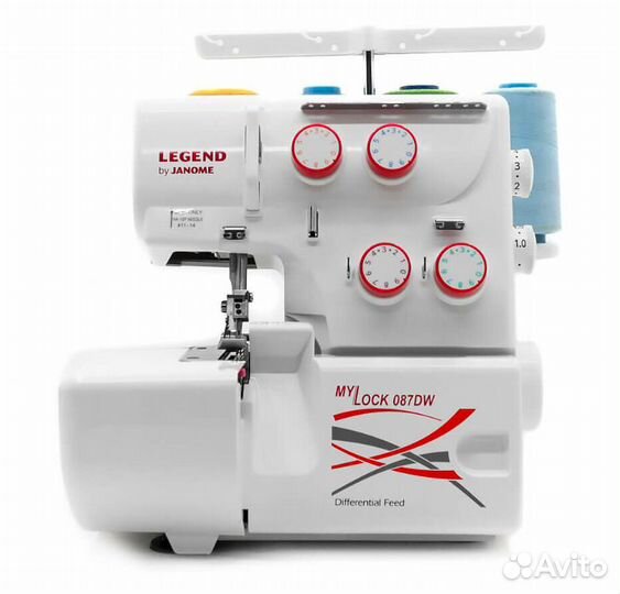 Оверлок Janome Legend 087 DW