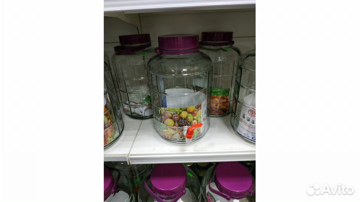 Стеклянные банки 9 10 15 25 л. Цены в объявлении