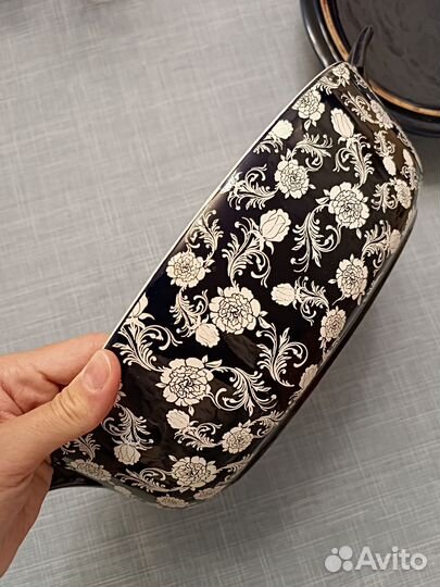 Утятница керамическая Smakfest с трещинами