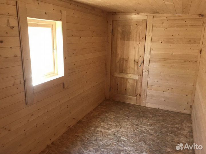 Бытовка: теплая, ветрозащита, с завода, пол: OSB