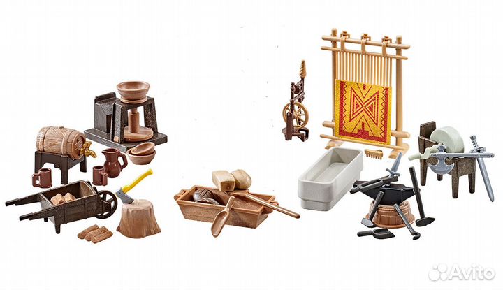 Коллекция средневековье Playmobil замки 3268, 6001