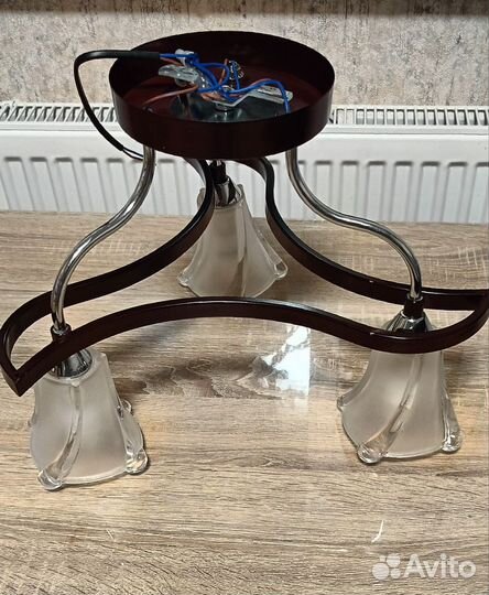 Люстра потолочная подвесная бу