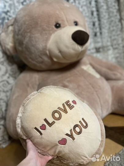 Большой плюшевый мишка 200 см