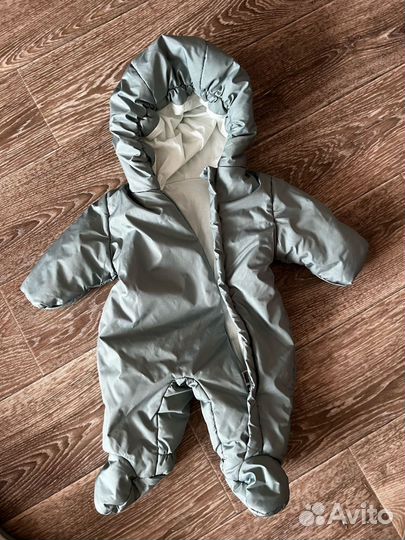 Зимний кокон и комбинезон для мальчика