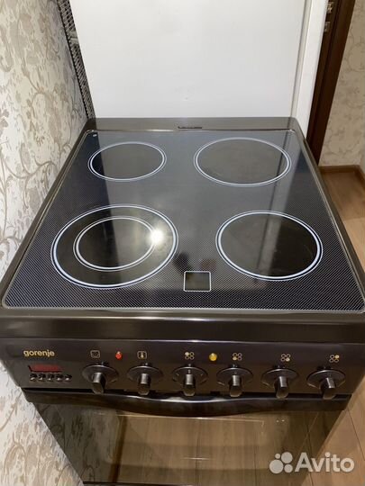 Плита электрическая стеклокерамика gorenje