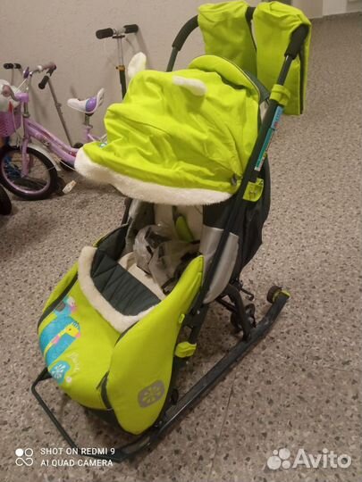 Санки коляска ника 7 8