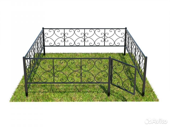 Оградки на кладбище