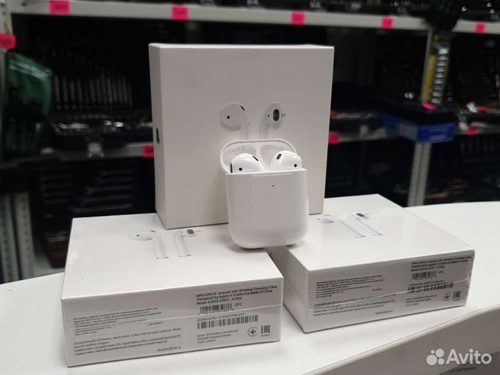 Наушники apple airpods новые