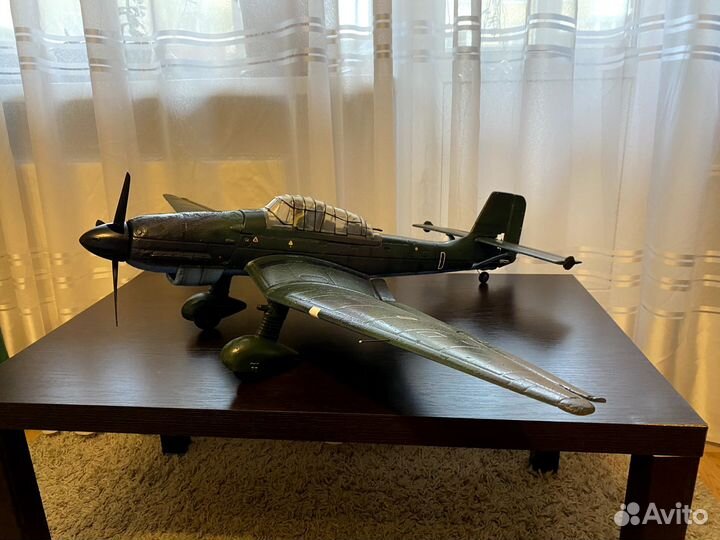 Радиоуправляемый самолет ju-87