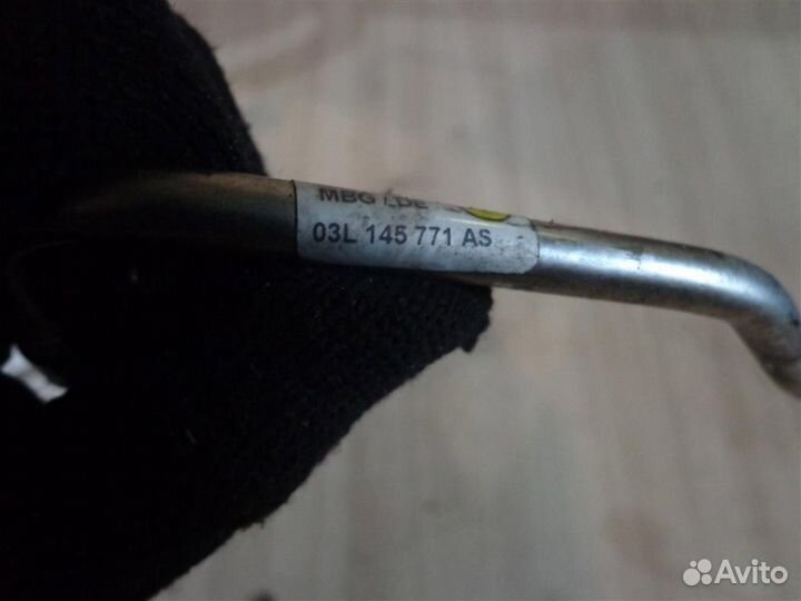 Трубка турбокомпрессора (турбины) Audi A4 B8