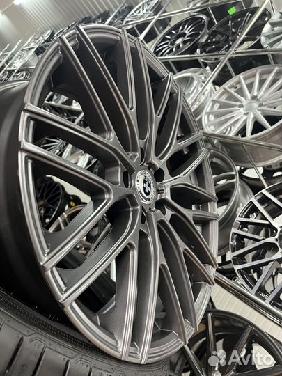 Диски литые разноширокие R19 5*112 HRE