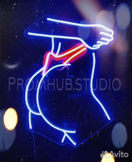 Неоновые вывески для бьюти студий
