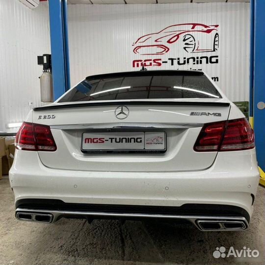 Диффузор c насадками E63s на E-class W212