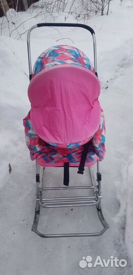 Коляска санки