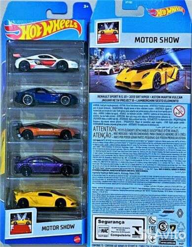 Hot wheels набор 5 шт