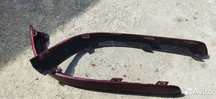 Накладки заднего бампера ниссан блюберд силфи