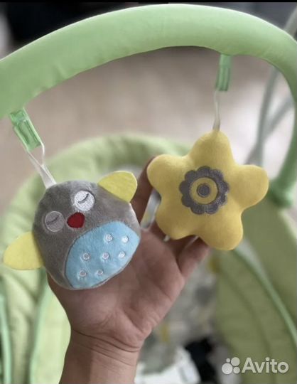 Детские качели шезлонг