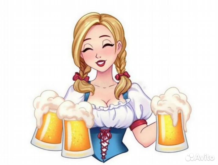 Продавец разливных напитков