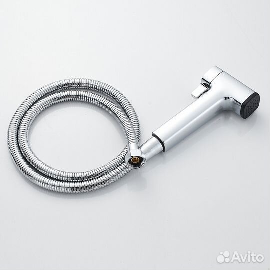 Гигиенический душ со смесителем Rose R1505F-1, белый/хром