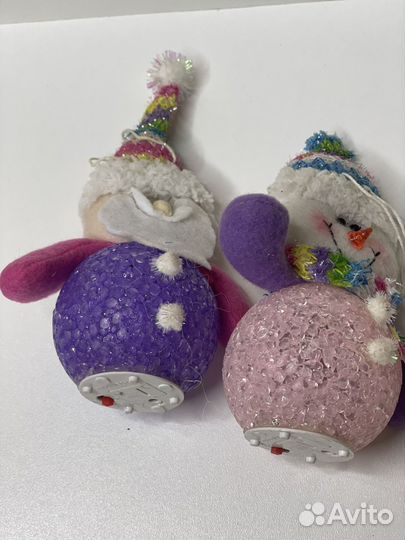 Новогодние украшения разные