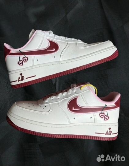 Кроссовки nike air force 1 белые