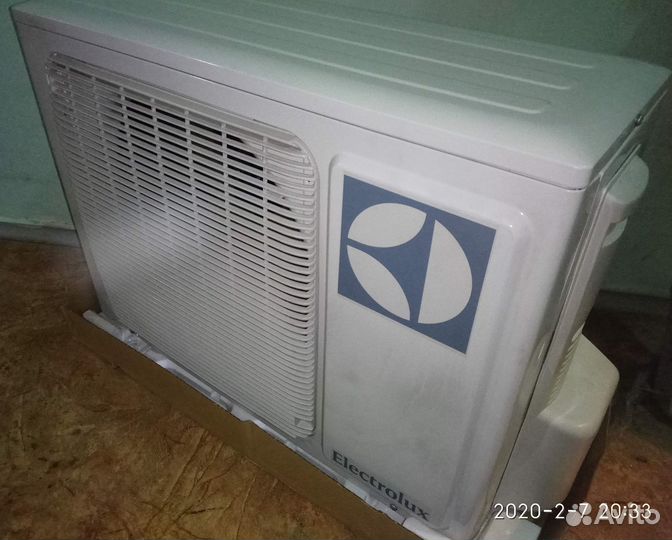Electrolux 09h milk silver блок / комплект на 25м2