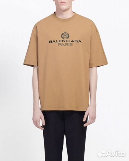 Balenciaga logo футболка оригинал