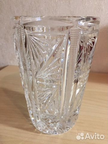 Хрусталь ваза