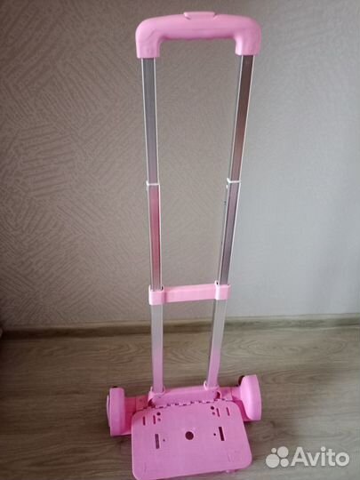 Ранец-рюкзак с тележкой и сумкой для доп.занятий