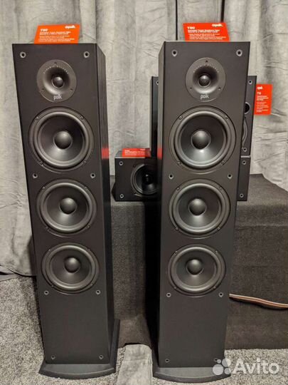 Комплект акустики Polk Audio T50 + T15 + T30