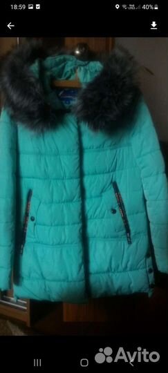 Пуховик женский