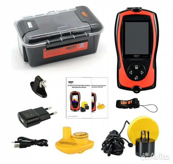 Проводной, беспроводной, эхолот для рыбалки