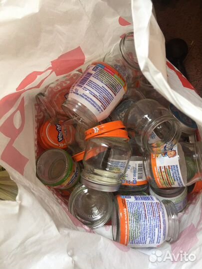 Баночки из под детского питания