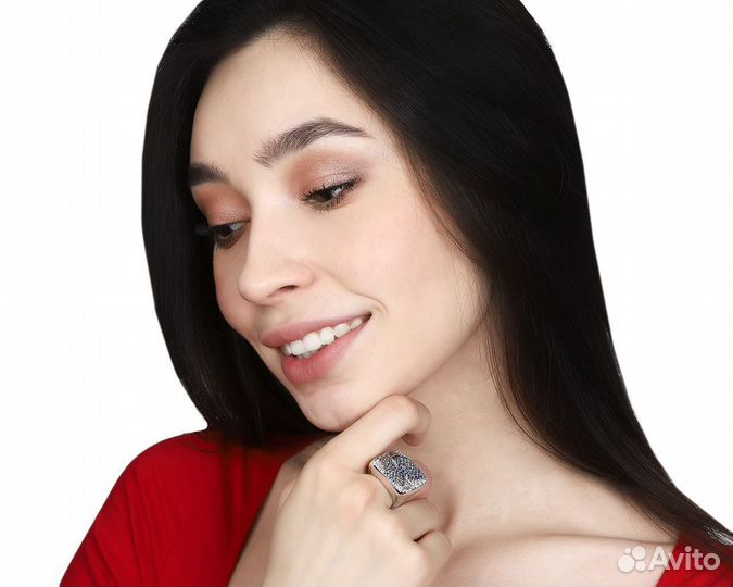 Золотое кольцо с сапфирами 1.55ct Gavello