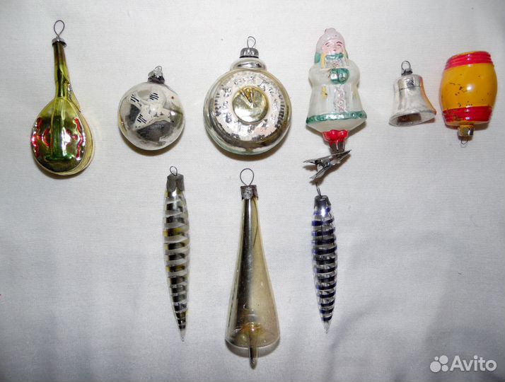 Елочные игрушки СССР в реставрацию