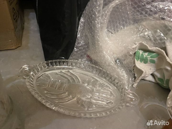 Хрустальная посуда СССР, кофейные сервизы