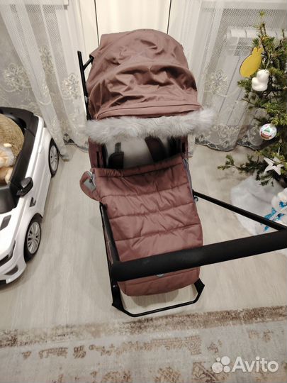 Детские санки коляска бу