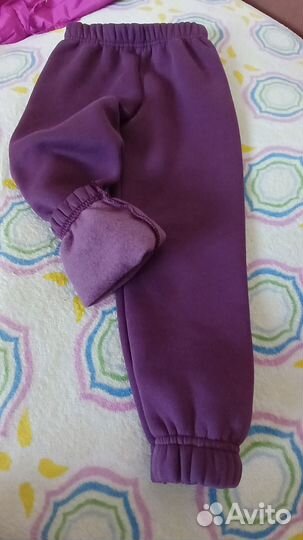 Утепленные брюки для девочки 116