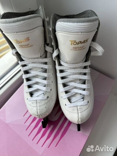 Фигурные коньки graf topas