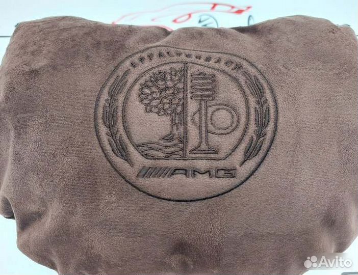 Подушка для подголовника 30х22 см Мерседес амг