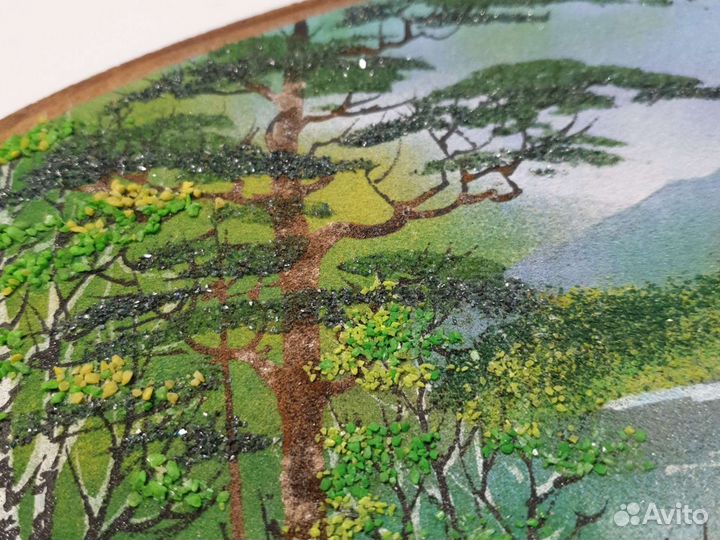 Картина - панно из натуральных камней