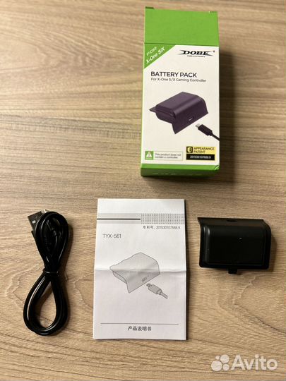 Аккумулятор для геймпада xbox one s/x battery pack
