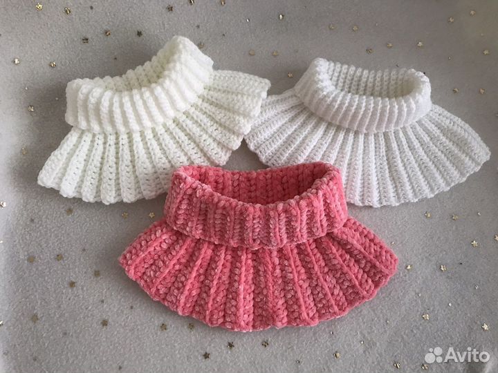 Манишка шарф снуд