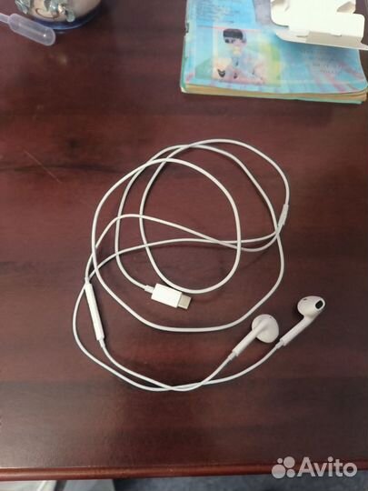 Наушники apple earpods usb c