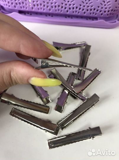 Заколка крокодил