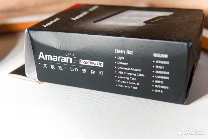 Накамерный свет светодиодный Aputure Amaran AL-M9