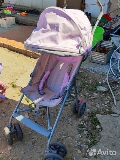 Прогулочная коляска трость бу