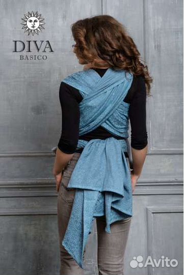 Слинг-шарф тканый с рождения Diva Milano, Luna