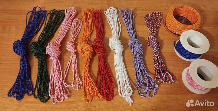 Шнур витой декоративный 3 мм для творчества